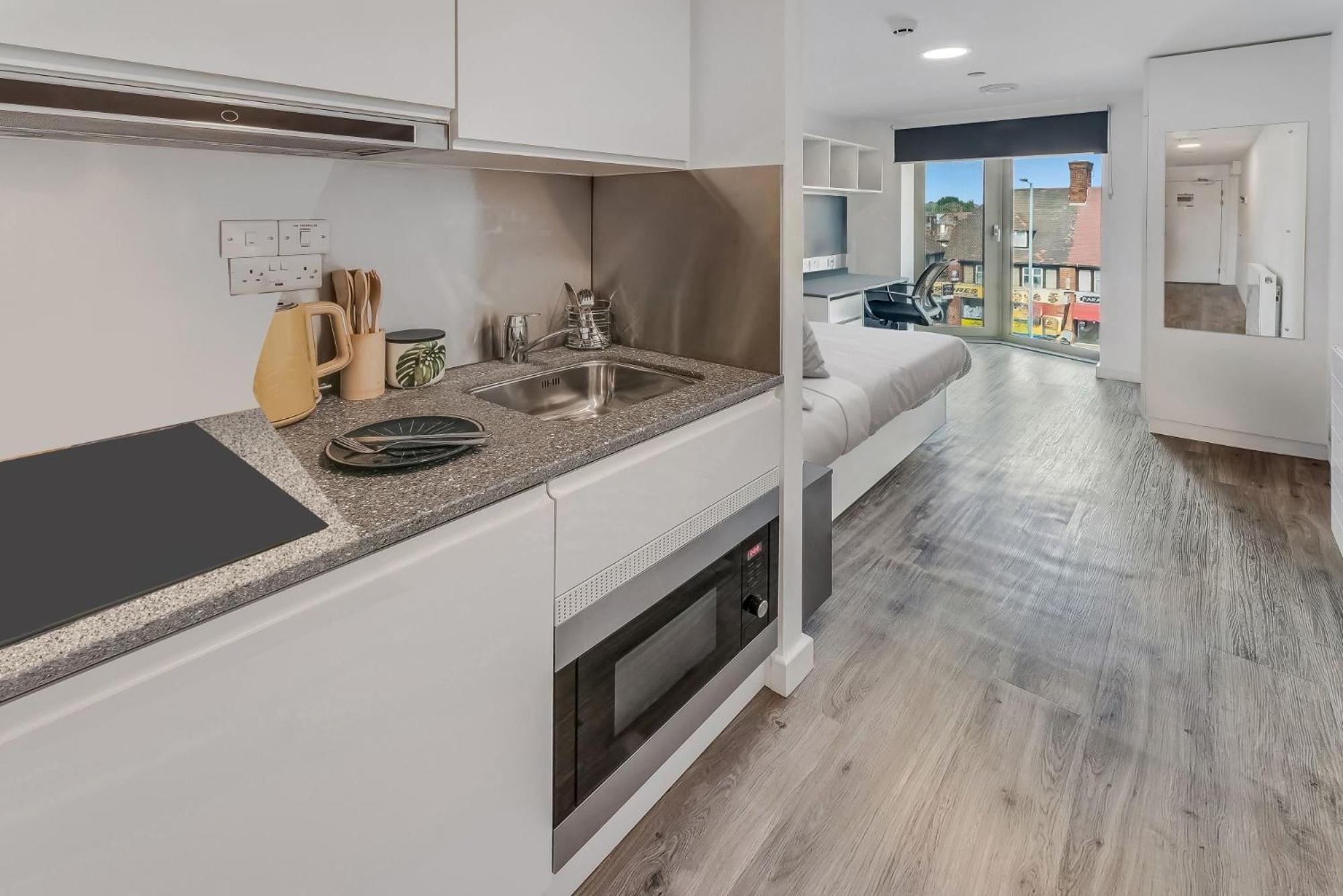 Modern en-suite studios in White City Londres Exterior foto